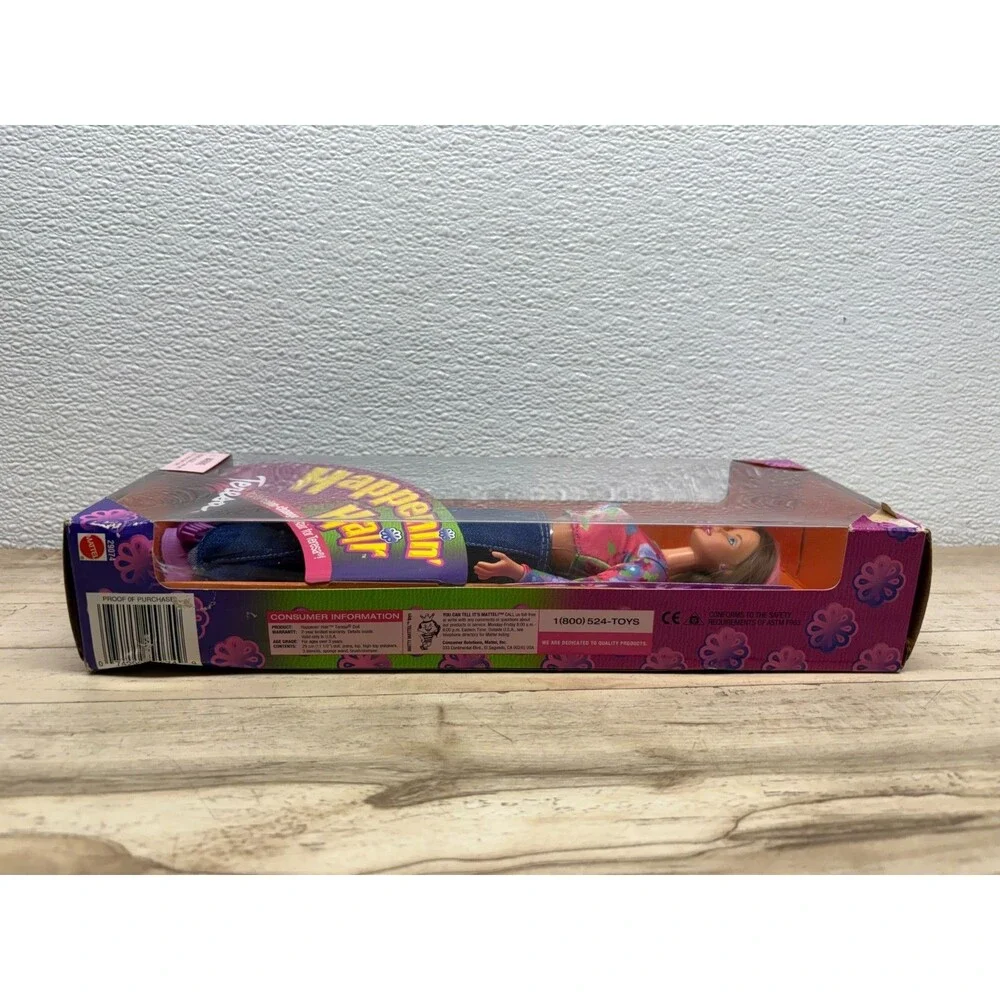 Vtg 2000 Mattel Barbie Teresa Doll Happening Hair NIB